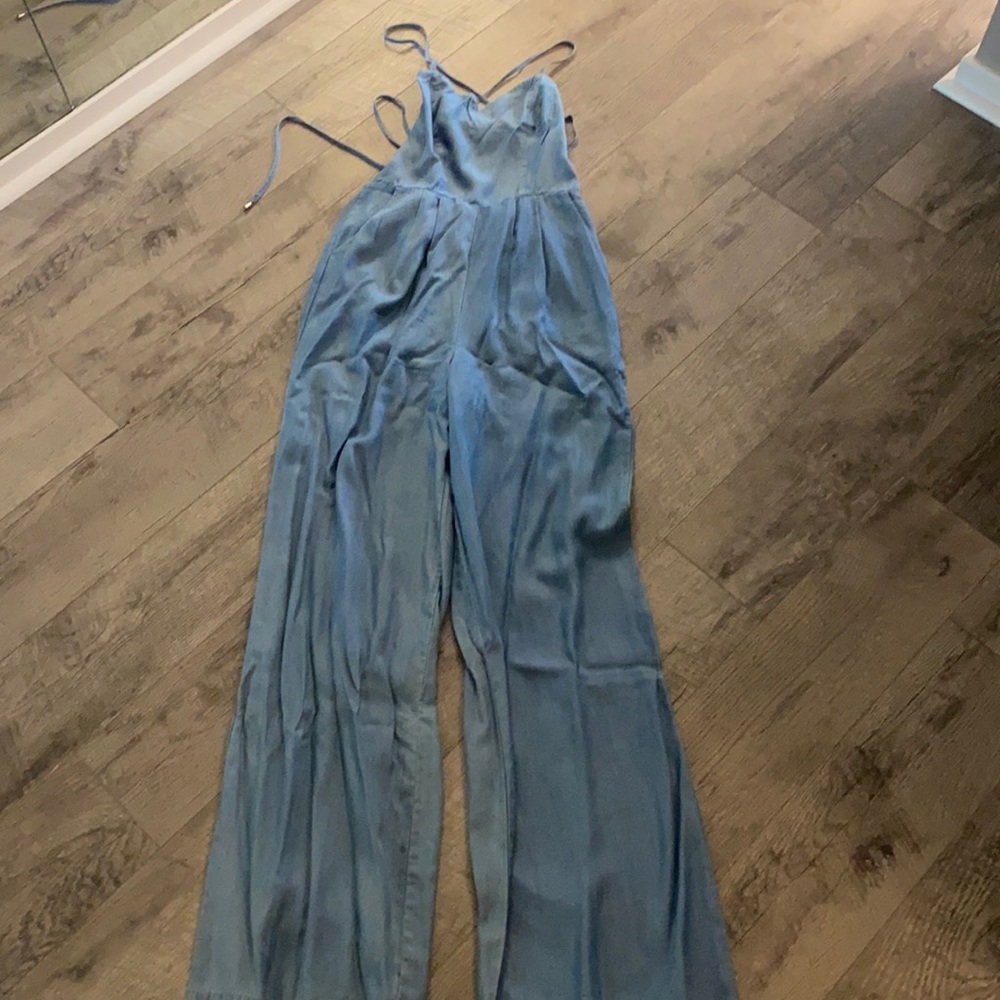 Lovers and friends Chambray jumpsuit